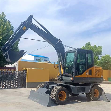 Szl Model Shanzhong Brand Ton Wheel Excavator With Work While