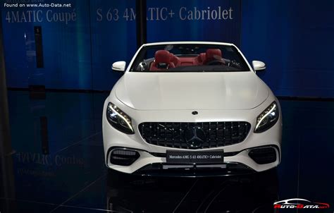 2017 Mercedes Benz Clasa S Cabriolet A217 Facelift 2017 Amg S 63