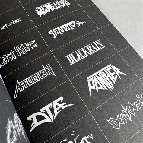 Speed Metal Logos – Draw Down