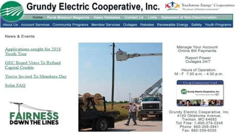 Grundy Electric Cooperative To Hold Annual Membership Meeting