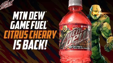 Mountain Dew Is Bringing Back Iconic Halo 3 Game Fuel Flavor With Halo