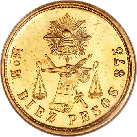 10 Pesos Mexico Numista