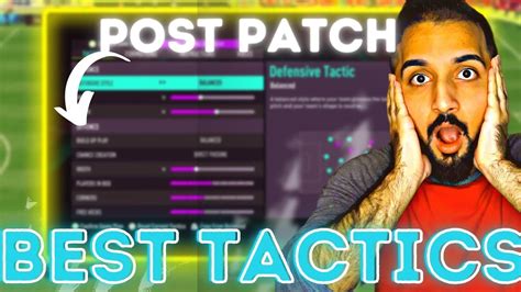 Post Patch New Meta Custom Tactics Instructions