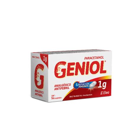 Geniol G X Comprimidos Elea Venta Libre Farmacias Svfarma