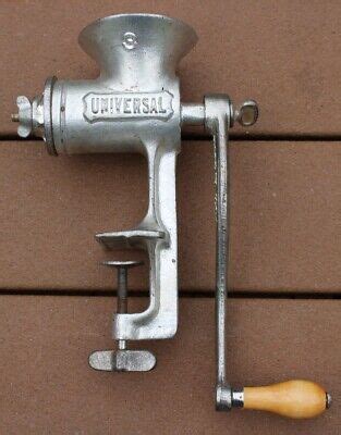 Vintage Universal Food Meat Chopper Grinder No 3 Table Mount Hand