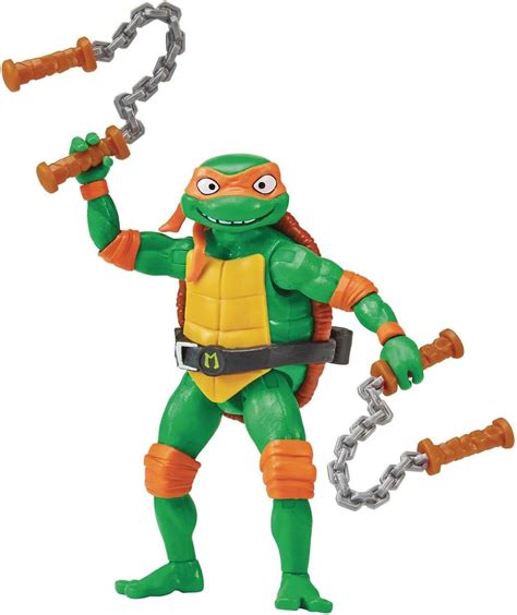 Teenage Mutant Ninja Turtles - Michelangelo Basic Figure : Amazon.nl ...