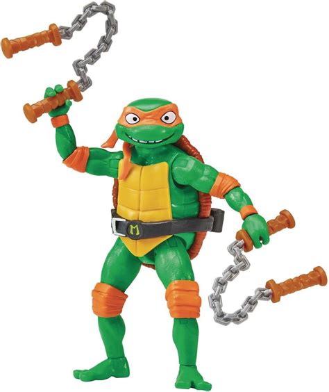 Figura de acción básica de Miguel Ángel Teenage Mutant Ninja Turtles