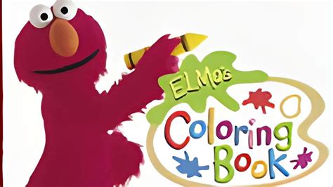 Sesame Street Live Elmo S Coloring Book Opening Number Youtube