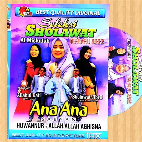 Kaset Dvd Mp5 Video Musik Lagu Sholawat Merdu Terbaru Kaset Dvd Lagu