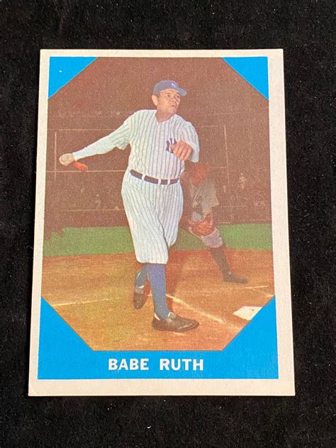 Babe Ruth Baseball Greats Card Sale Online Emergencydentistry