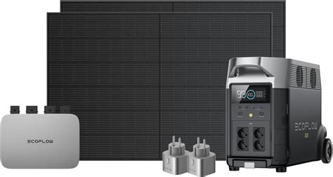 Ecoflow Impianto Fotovoltaico Da Balcone Powerstream Microinverter