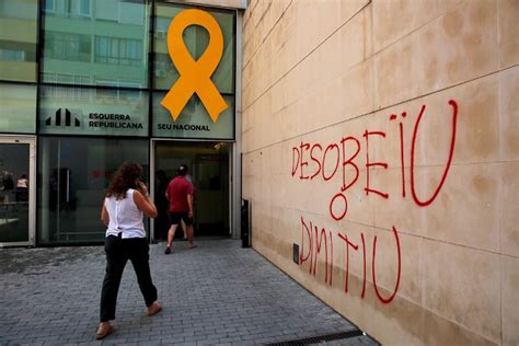 Los Cdr Convocan Una Protesta Delante La Sede De Erc Por La Investidura