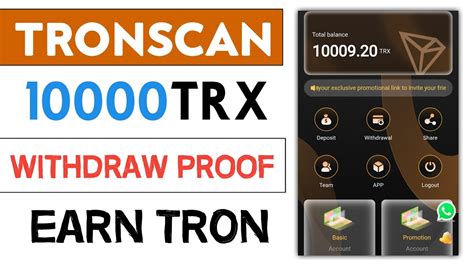 Tronscan Trx Mining New Website Today Tron Mining With Withdraw