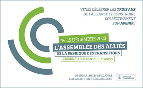 La Fabrique Des Transitions Ans D J