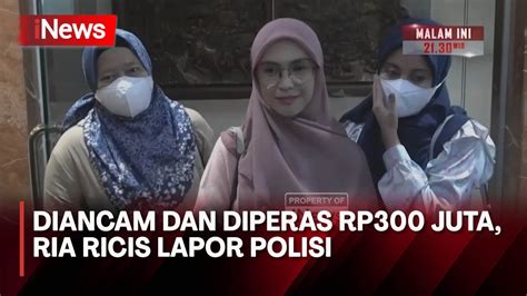 Selebgram Ria Ricis Diperiksa Polisi Terkait Laporan Pengancaman Dan