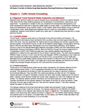 Fillable Online Flh Fhwa Dot Planning Preliminary Engineering Report