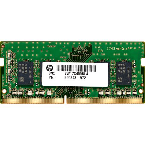 Hp Gb Ddr Mhz Non Ecc So Dimm Memory Module Tq At B H