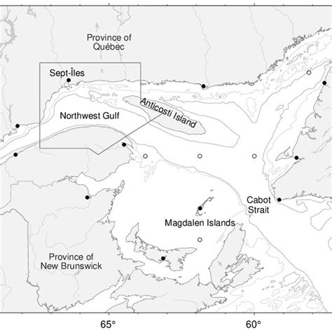 Gulf Of St Lawrence Thirteen Weather Stations Operated By Environment Download Scientific