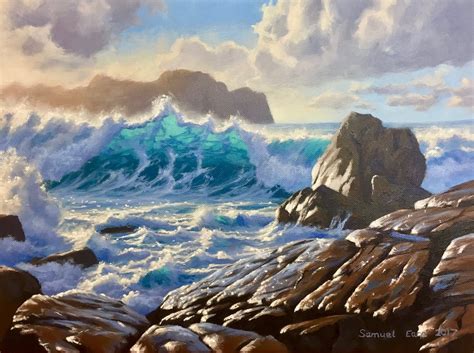 How To Paint A Seascape Port Soif Guernsey Samuel Earp Artist