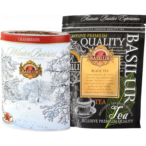 Winter Berries Cranberries Puszka G Basilur Tea Sklep