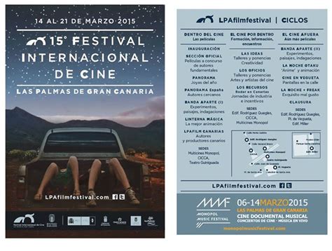 Programa Del 15º Festival Internacional De Cine De Las Palmas De Gran