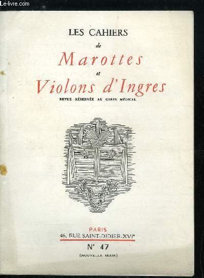 Les cahiers de Marottes et Violons d Ingres nouvelle série n 47