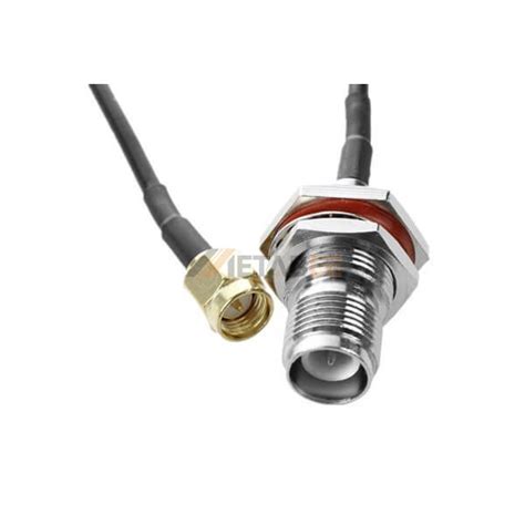 Sma Male To Bulkhead Rp Tnc Female Cable Assembly Metabeeai