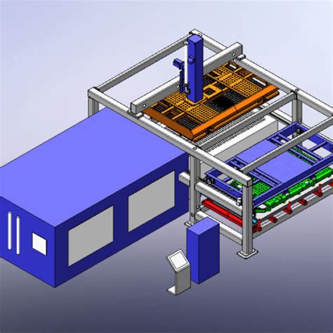 Laser Schneidemaschine Prima CNC Machinery Faserlaser Laser für