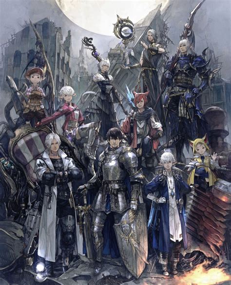 Final Fantasy Xiv Wallpaper By Square Enix Zerochan Anime