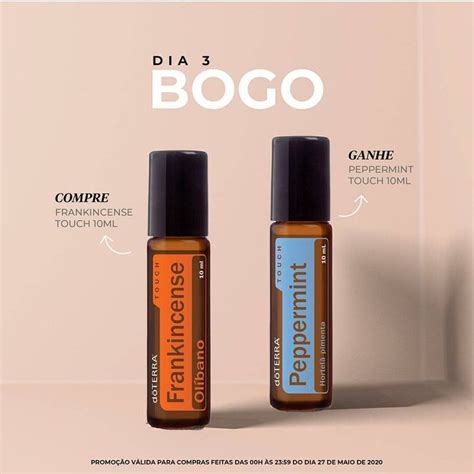 Bogo No Ar Comprando Um Dōterra® Brasil Frankincense Touch 10ml Você Leva Também Um Dōterra