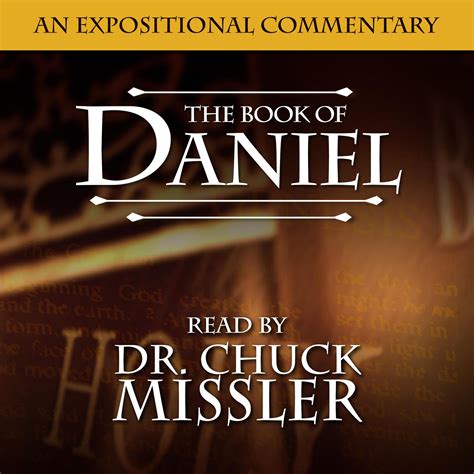 The Book Of Daniel Audiobook By Chuck Missler