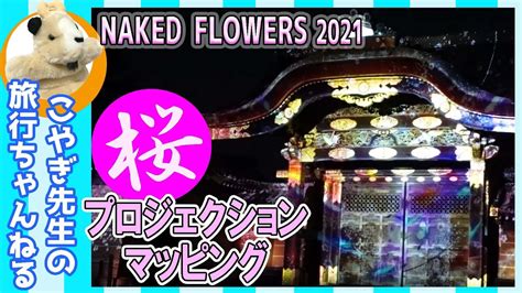 NAKED FOWERS2021世界遺産二条城での夜のイベント 美しい桜と共演したプロジェクト YouTube