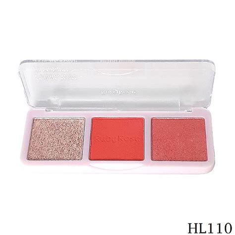 Trio De Blush E Iluminador Ruby Rose Love Store Makeup A Sua Loja