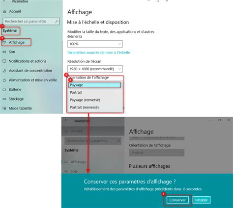 Comment remettre lécran à lendroit sur Windows 10 WinXPTALK