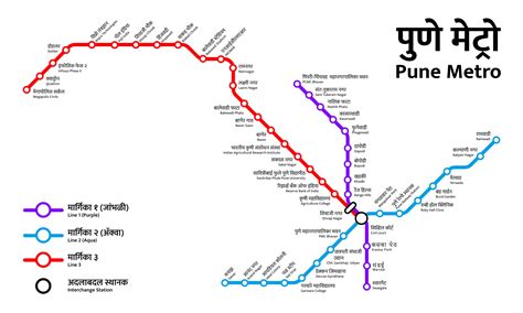 Pune Metro Map 2025, Stations & Metro Lines Maps - YoMetro