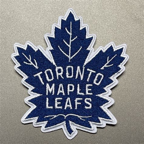 Toronto Maple Leafs Hockey Patch Embroidered Iron 3 25x2 85 Inch Ebay