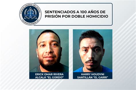 Los Sentencian A 100 Años De Prisión Por Doble Homicidio Esquina 32