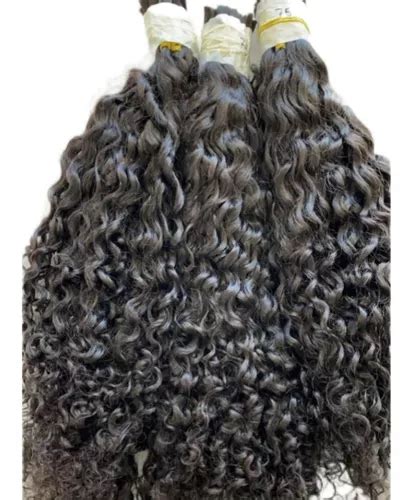 Cabelo Brasileiro Cacheado Humano 70 75cm 100 Gramas Limpo