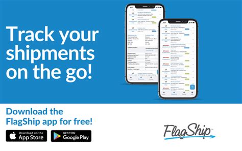 Track Your Shipments On The Go Flagship Shipment Tracking App