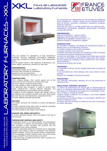 Heat Treatment Furnaces Fours De Traitement