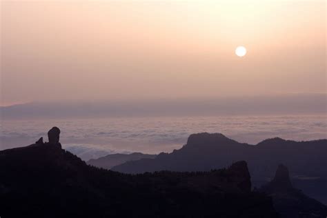 Gran Canaria Un Paisaje Por Descubrir Atardecer Y Calima En Gran