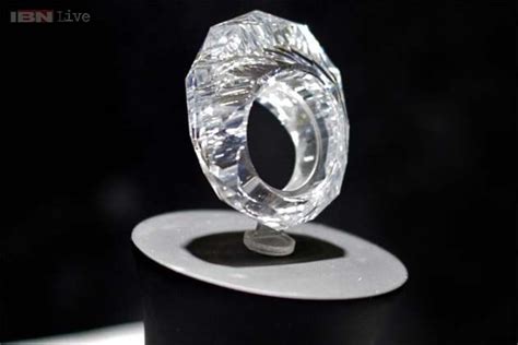 Photos Worlds First All Diamond Ring Is 150 Carat 70 Million And