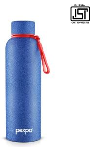 Pexpo Bravo Hot Cold Isi Certified Insulated Thermosteel Water Bottle Leakproof Ml
