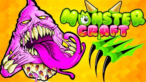 Monster Craft Monstercraft Создай своего монстра Прохождение со Спектрой 1 часть Youtube