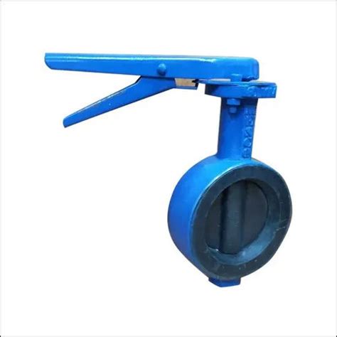 Blue Mesco Stainless Steel Wafer Butterfly Valve At Best Price In