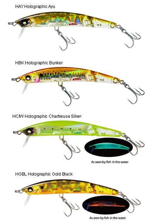 Yo Zuri Crystal 3d Minnow Jointed Lures Tackledirect