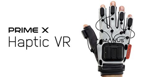 Manus Vr社製、触覚フィードバックに対応したグローブ型vrデバイス「prime X Haptic Vr」を発表 株式会社 アスクの