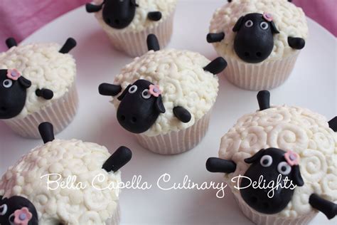 Sheep Cupcakes Cakes From Bella Capella Culinary Delights In Capella