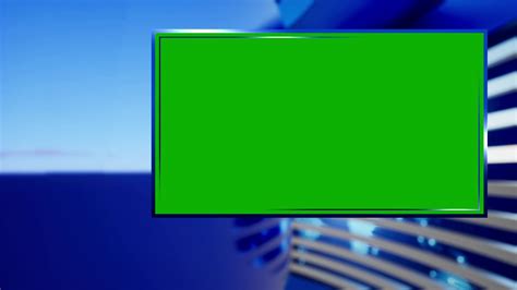 Background Tv News Broadcast With Green Stock Motion Graphics SBV ...