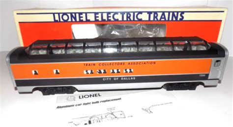 Lionel Trains TCA O Gauge Full Vista Aluminum Passenger Car 1996 Item